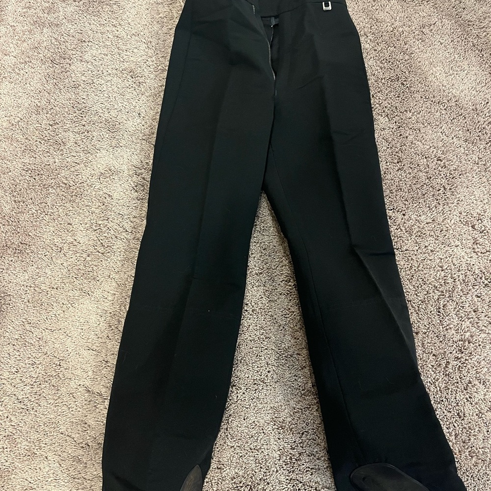 Roffe black ski/snowboard pants